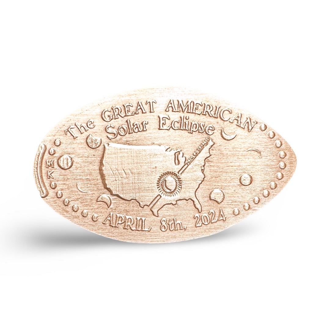 Great American Solar Eclipse 2024 | USA with Collectors Card