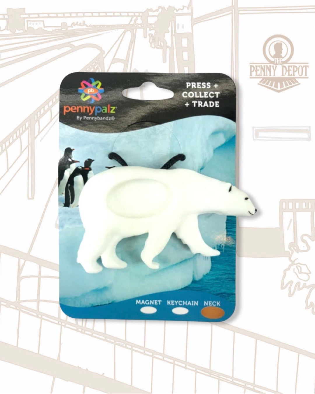 Frost the Polar Bear Pennybandz Accessories