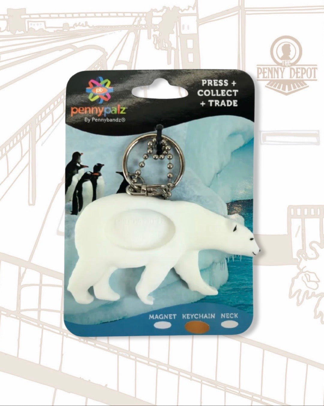 Frost the Polar Bear Pennybandz Accessories