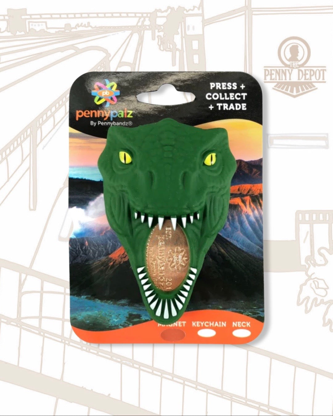 Rexy the T-Rex Pennybandz Accessories