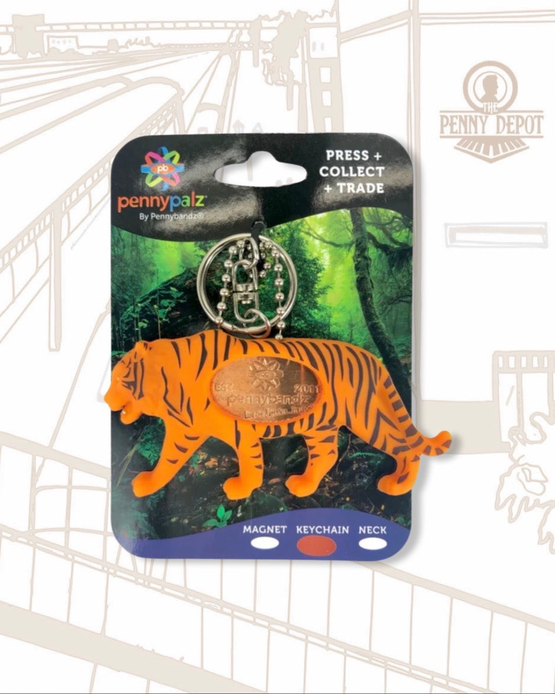 Kota the Tiger Pennybandz Accessories