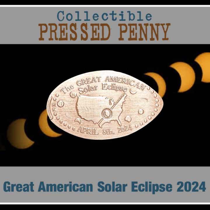 Great American Solar Eclipse 2024 | USA with Collectors Card