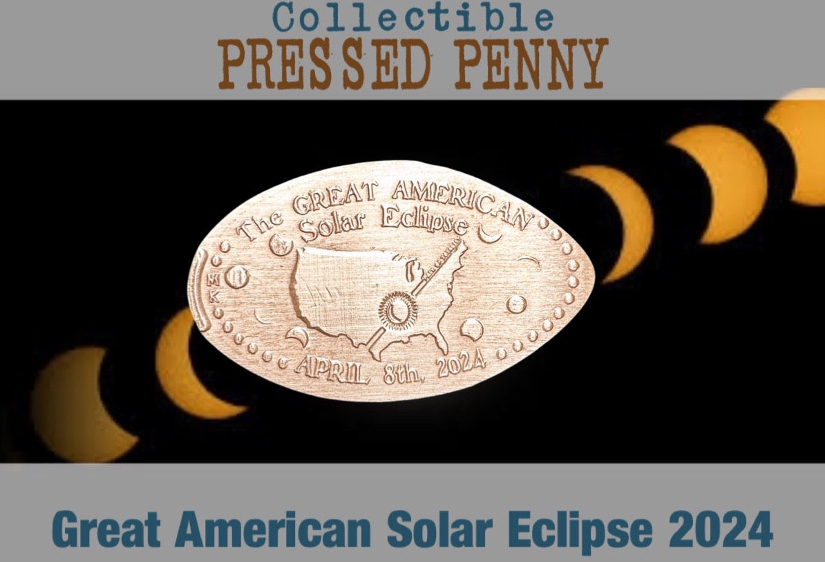 Great American Solar Eclipse 2024 | USA with Collectors Card