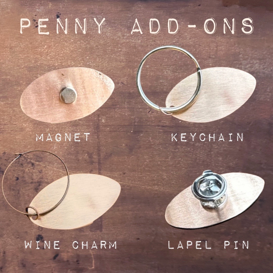 Single Custom Pressed Penny