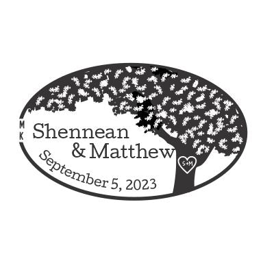 Tree | Tree Canopy with Carved Initials