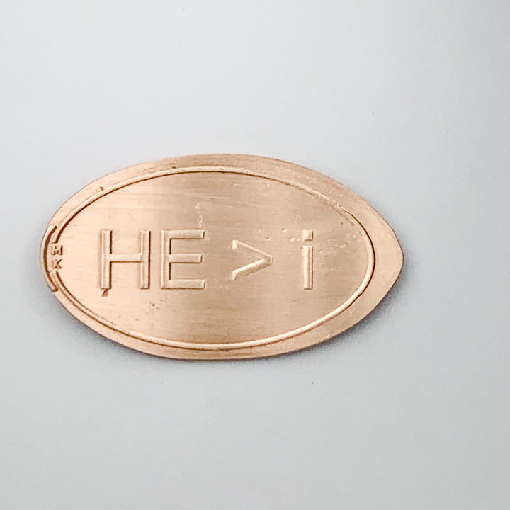 HE is Greater than i