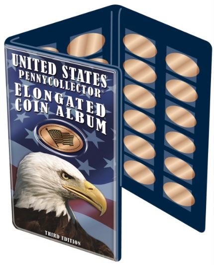United States Elongated Coin Album