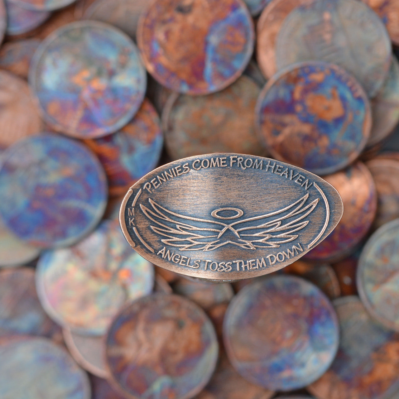 Pennies Come From Heaven Angels Toss Them Down