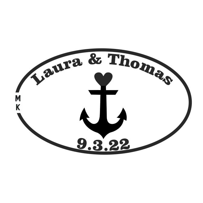 Anchor Pressed Penny Wedding Favor