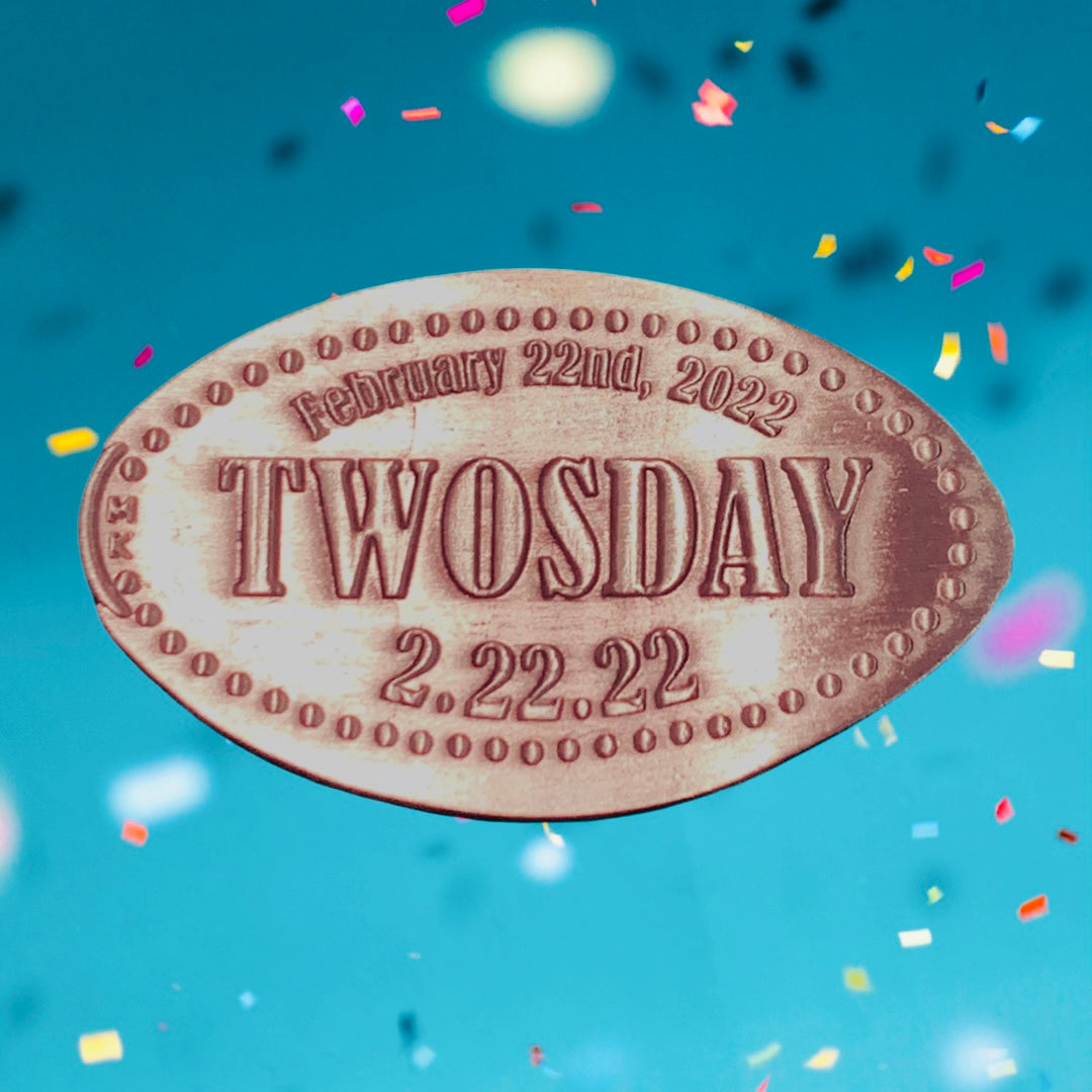 TWOSDAY Day 2.22.22 - Palindrome and Ambigram Date
