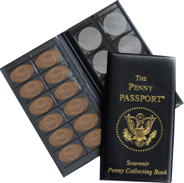 Pressed Penny Book Alternative // Travel Gift Souvenir Collection